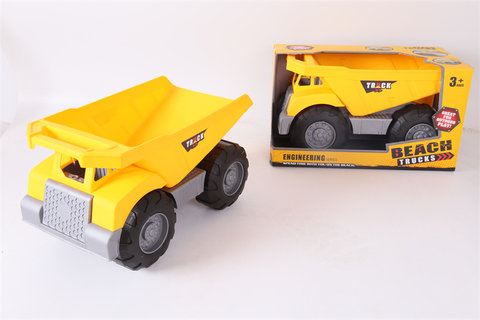 Large sized construction vehicle, beach construction vehicle, toy