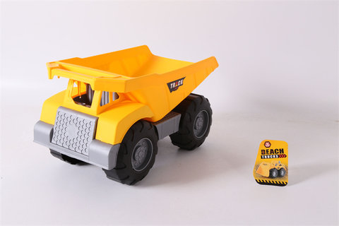 Large sized construction vehicle, beach construction vehicle, toy