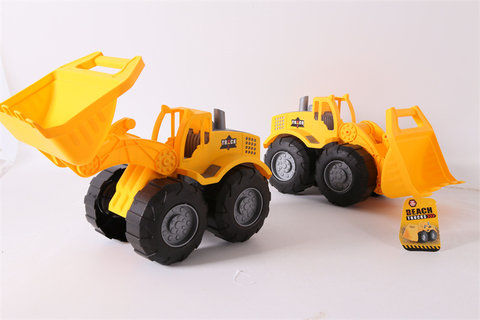 Large sized construction vehicle, beach construction vehicle, toy