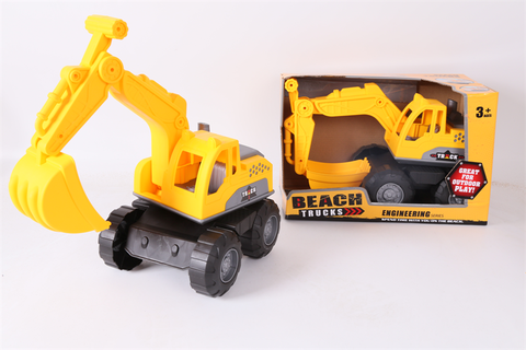 Large sized construction vehicle, beach construction vehicle, toy