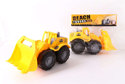 Large sized construction vehicle, beach construction vehicle, toy