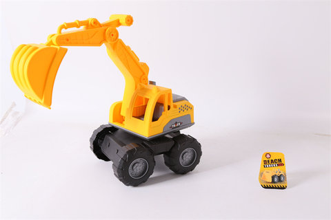 Large sized construction vehicle, beach construction vehicle, toy