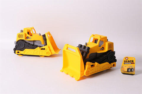 Large sized construction vehicle, beach construction vehicle, toy