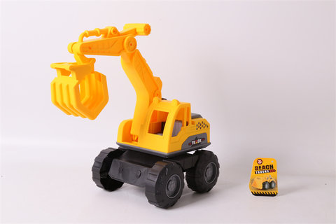 Large sized construction vehicle, beach construction vehicle, toy