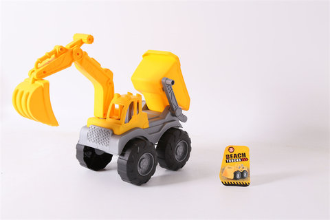 Large sized construction vehicle, beach construction vehicle, toy