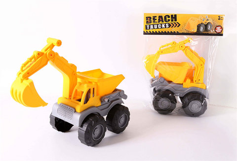 Large sized construction vehicle, beach construction vehicle, toy