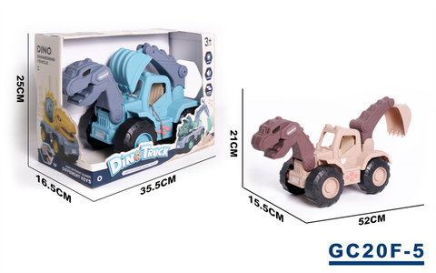 Lighting Long Neck Dragon Construction Vehicle Beach Construction Vehicle Toy