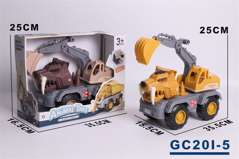 Light Tiger Hook Machine Construction Vehicle Beach Construction Vehicle Toy