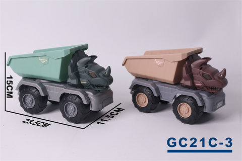 Triangle dragon dump truck, beach engineering vehicle, toy