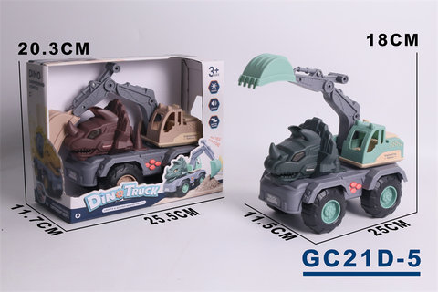 Lighting Triangle Dragon Hook Machine Construction Vehicle Beach Construction Vehicle Toy