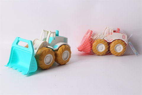 Medium sized construction vehicle, beach construction vehicle, toy