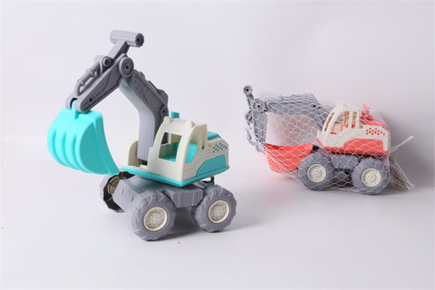 Medium sized construction vehicle, beach construction vehicle, toy