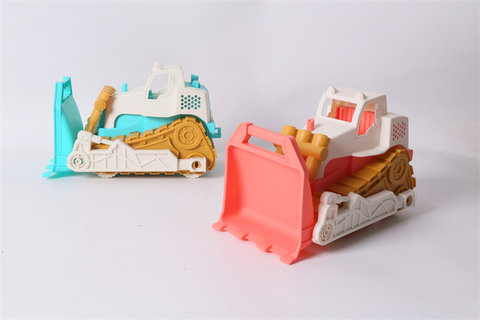 Medium sized construction vehicle, beach construction vehicle, toy