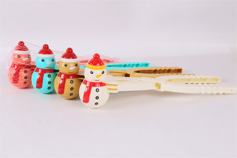 Large Snowman Snowball Clip Snow Toy