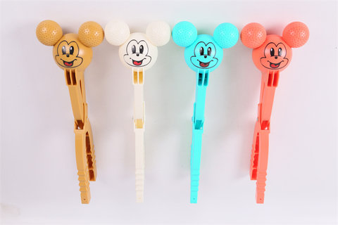 Large Mickey Snowball Clip Snow Toy