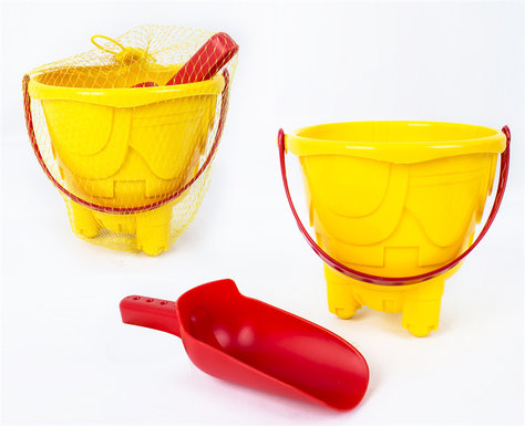 Beach bucket beach toys