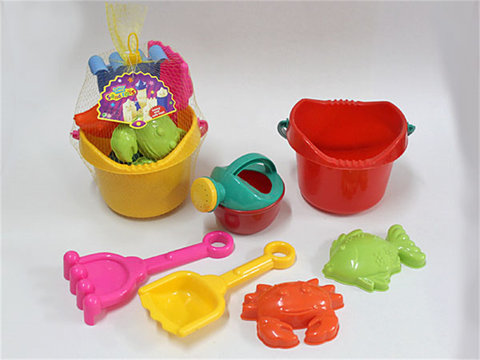 Beach bucket beach toys