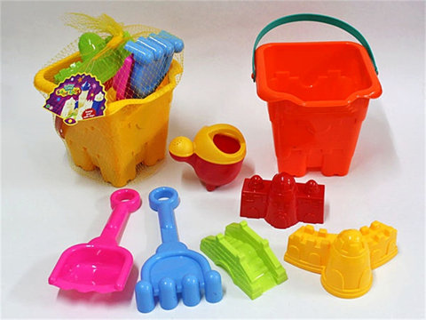 Beach bucket beach toys