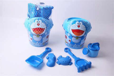 Dingdang Cat Bucket 7-piece beach toys