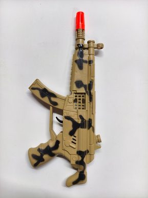 Desert color camouflage fires flint gun