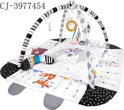 Old 4-sided fence game mat 4-in-1_20 ocean ball