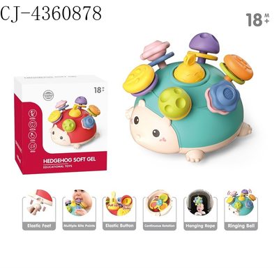 Teeth-gel hedgehog