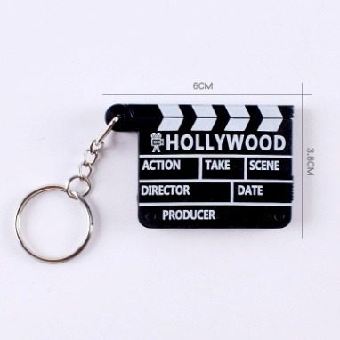 Open the board to enlarge the mirror key ring