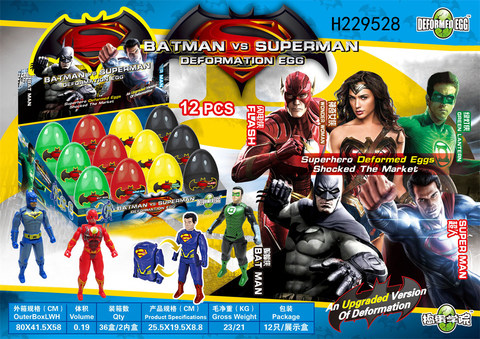 Batman vs. Superman Transformers (12 packs)