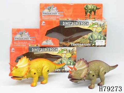 Electric dinosaur sound light triceratops