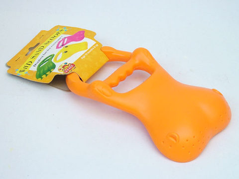 Cartoon beach steak