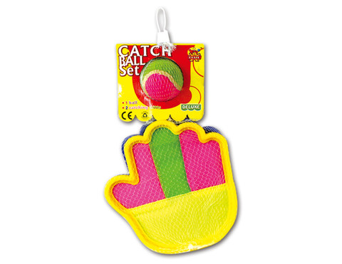 Mesh bag with card head and palm stick cake ball