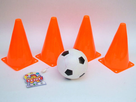 Net bag dribbled ball roadblock