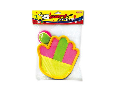 PVC stuck head and palm stick cake ball