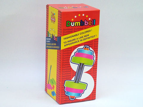 Color box dumbbell