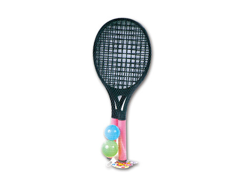 Mesh bag black racket