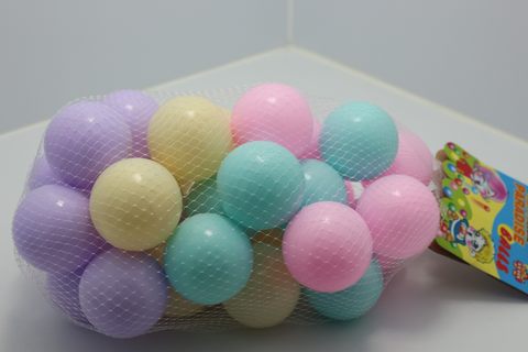 Mesh bag 8CM Paradise Ball 30 pack