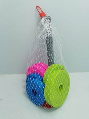 Mesh bag dumbbells (assembled model)