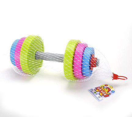 Net bag dumbbell (finished product)