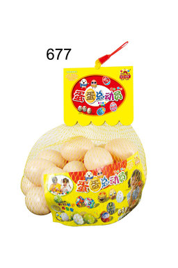 Egg net bag (24 capsules), toys and utensils