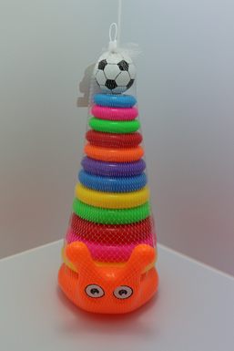 Football head snail ring