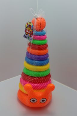 Basketball head snail ring