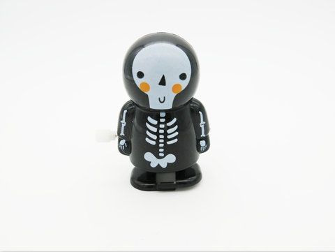 Walking white bone ghost on the chain (ABS material)