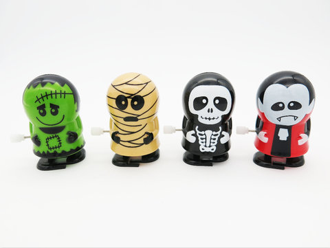 4 Halloween products on the chain (ABS material)