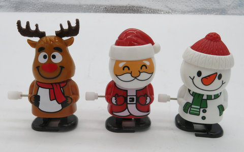 3 Christmas models on the chain (ABS material