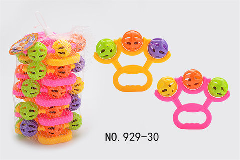 Colorful ball, hand-beating bell, baby toys, children, baby shaking bell toys