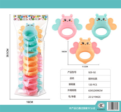 Bee ringing baby toys children baby ringing bell toys