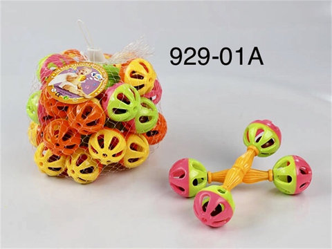 Double-headed ringing baby toys children baby ringing bell toys