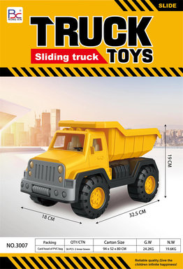 Sliding engineering vehicle