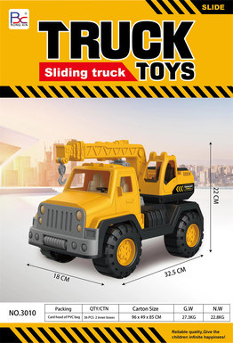 Sliding engineering vehicle