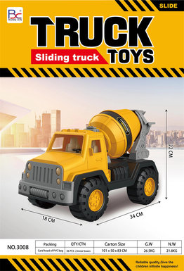 Sliding engineering vehicle